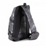 Сумка-рюкзак рыболовная "Yaman" Sling Shoulder Bag, 44х24х17 см, цв. серый камуфляж, Y-SSB-01