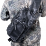 Сумка-рюкзак рыболовная "Yaman" Sling Shoulder Bag, 44х24х17 см, цв. серый камуфляж, Y-SSB-01