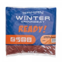 Прикормка Yaman Winter Ready Krill зимняя увлажненная (криль), 500 г, Y-WR-KR500