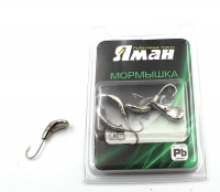 Мормышка "ЯМАН" Комар с отв., цв.NL, р.5, вес 1,0 г (уп. 5 шт.), Я-МР0008