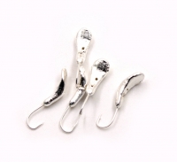 Мормышка "ЯМАН" Комар с отв., цв.SILVER PLATED, р.6, вес 1,9 г (уп. 5 шт.), Я-МР0015