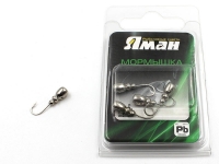 Мормышка "ЯМАН" Немка с отв.,цв.NL, вес 0,8 г (уп. 5 шт.), Я-МР0018