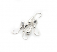 Мормышка "ЯМАН" уралка с отв.,цв.SILVER PLATED, d 5, вес 1,0 г (уп. 5 шт.), Я-МР0095