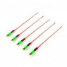 Сторожок лавсановый "Яман" STYLE COLOR RED, 130 мм, 0,3 г (уп. 5 шт.), Я-РС332