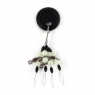 Стопор с вертлюгом Namazu ROLLING SWIVEL PEARL BEADS AND OLIVE RUBBER STOPPER размер S, 4 шт N-FT-RSOS