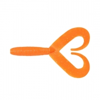 Твистер YAMAN PRO Loop-Two, р.4 inch, цвет  #03 - Carrot Gold Flake (уп.5 шт), YP-LT4-03