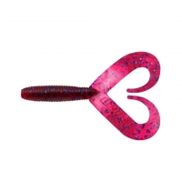 Твистер YAMAN PRO Loop-Two, р.4 inch, цв. #04 - Grape (уп.5 шт), YP-LT4-04